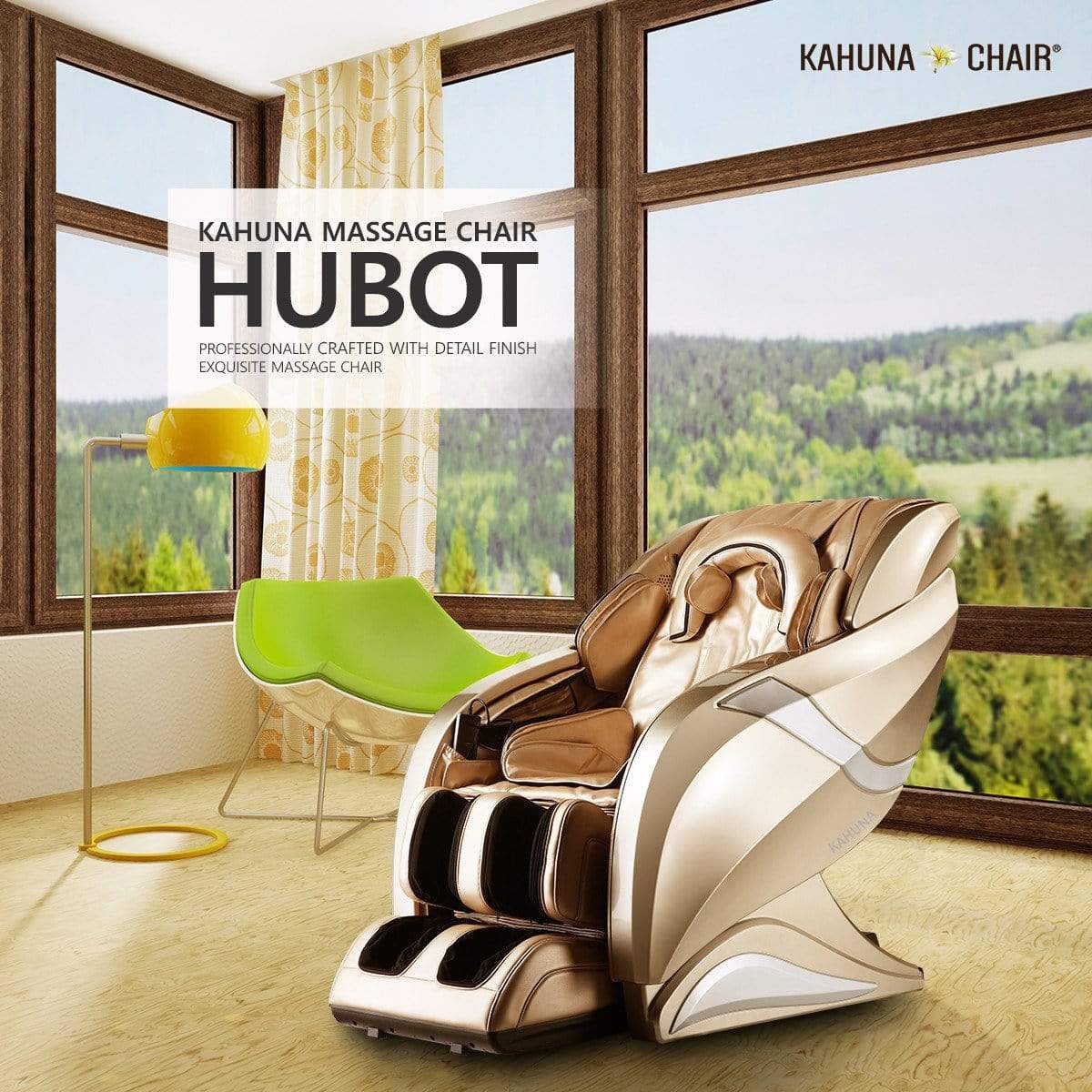 Ace Massage Chairs 3D Kahuna Exquisite Rhythmic Massage Chair HUBOT HM-078