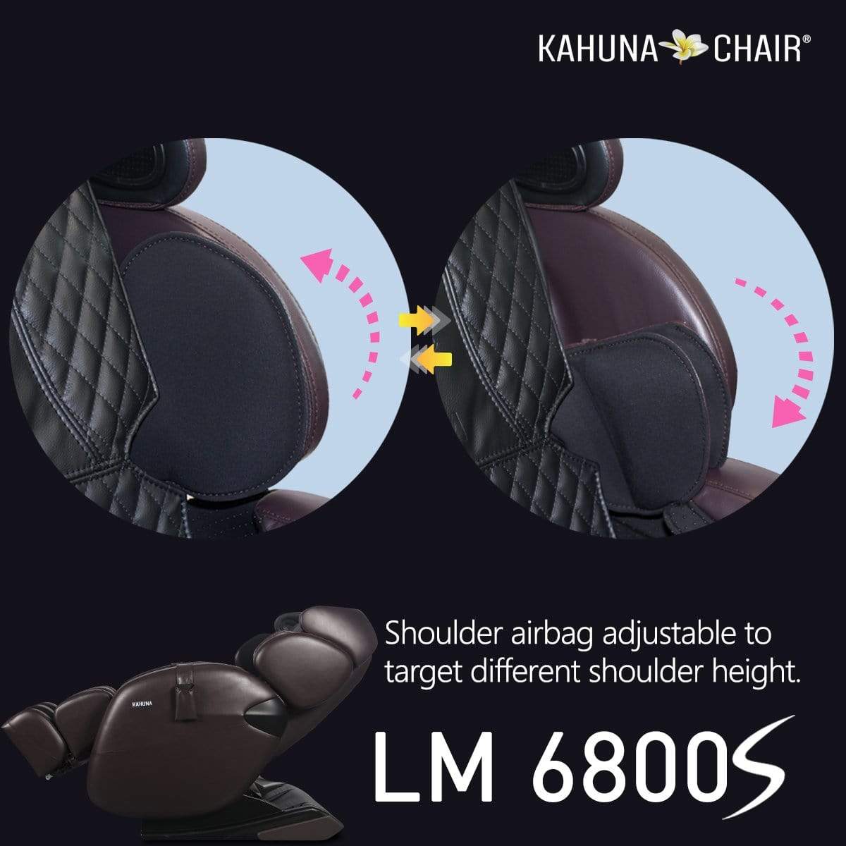 Ace Massage Chairs KAHUNA CHAIR - LM 6800S[ARMY EDITION]
