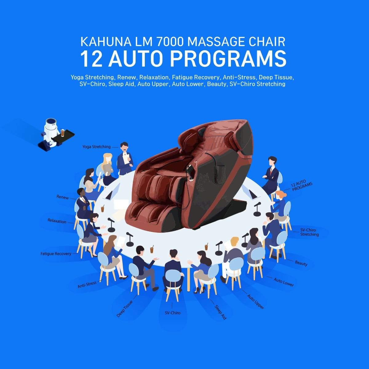 Ace Massage Chairs KAHUNA CHAIR - LM 7000
