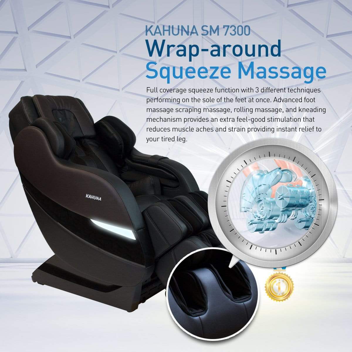 Ace Massage Chairs KAHUNA CHAIR - SM 7300