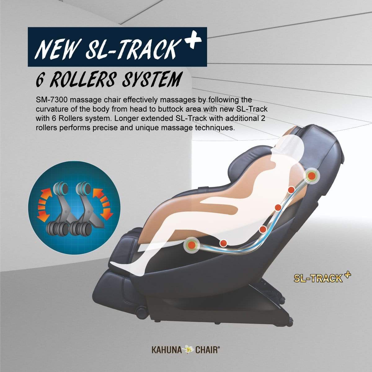 Ace Massage Chairs KAHUNA CHAIR - SM 7300