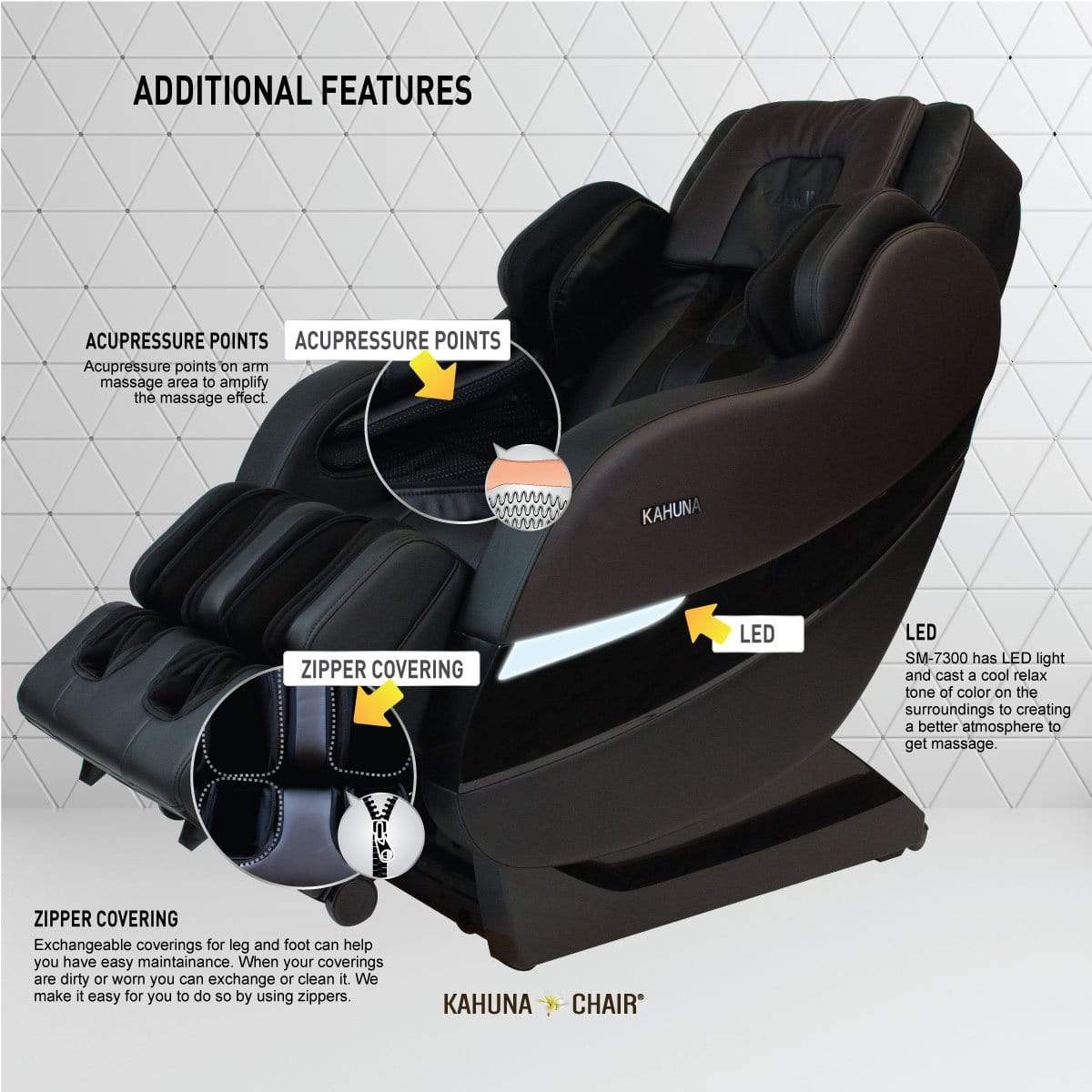 Ace Massage Chairs KAHUNA CHAIR - SM 7300