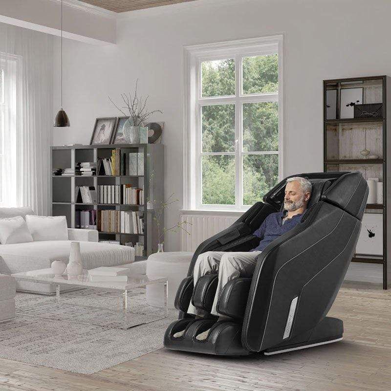 Ace Massage Chairs Black Pegasus 2 Smart Luxury Massage Lounger PEGS-2KU