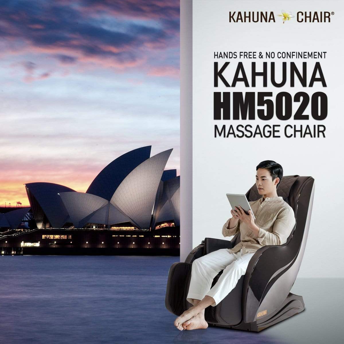 Ace Massage Chairs Slender Style SL-Track Kahuna Massage Chair HM-5020