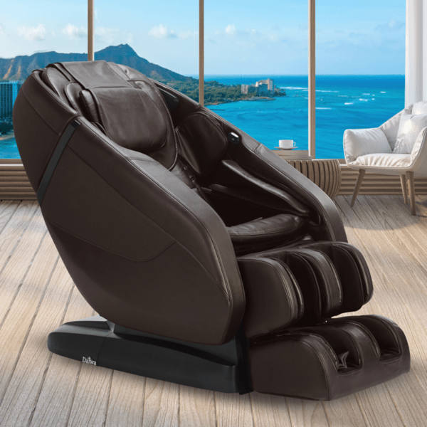 Ace Massage Chairs Choco Solace Massage Lounger SOL-1015CHC