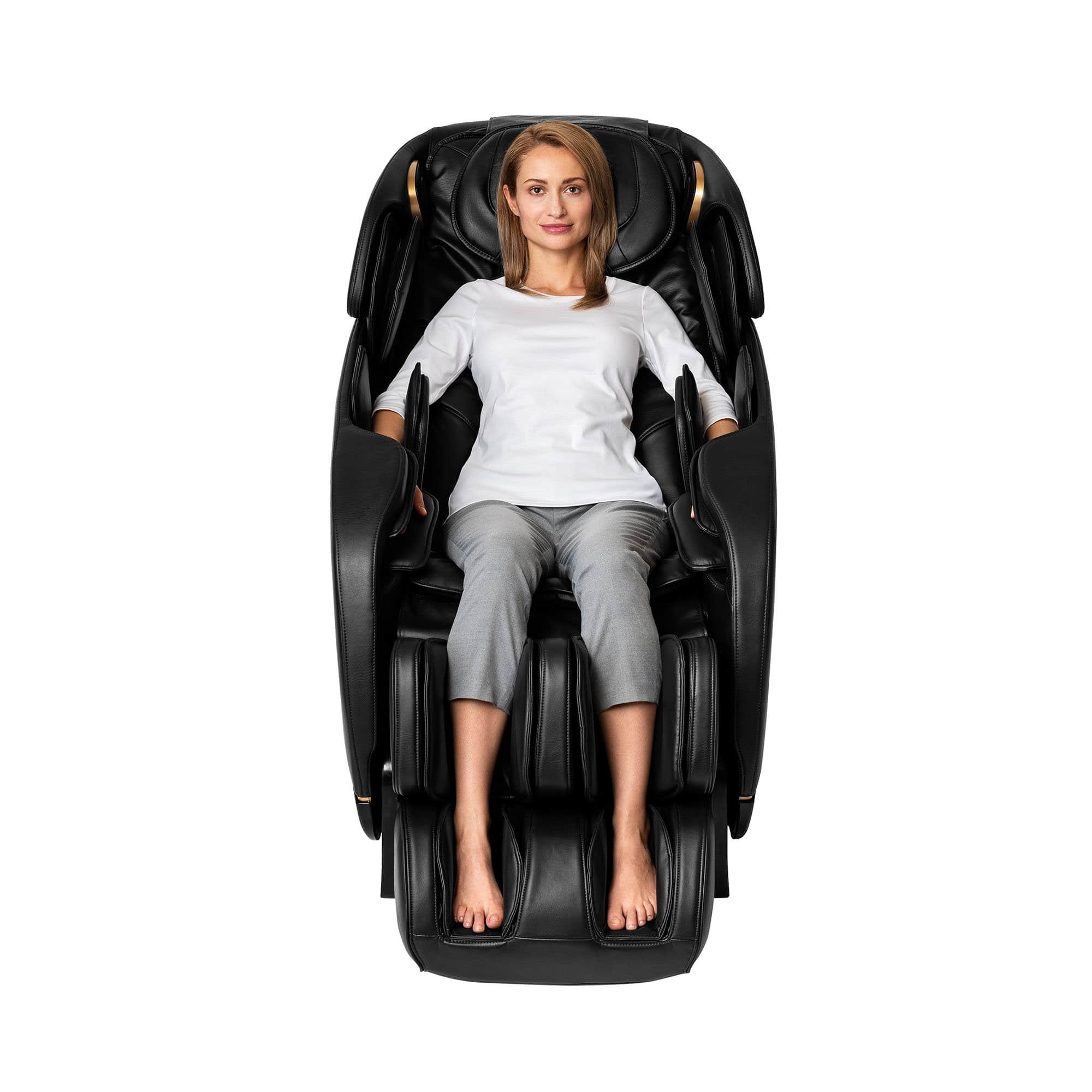 Inner Balance Massage Chair Inner Balance Jin 2.0  - Deluxe Heated SL Track Zero Wall Massage Chair IMR0051-08NA