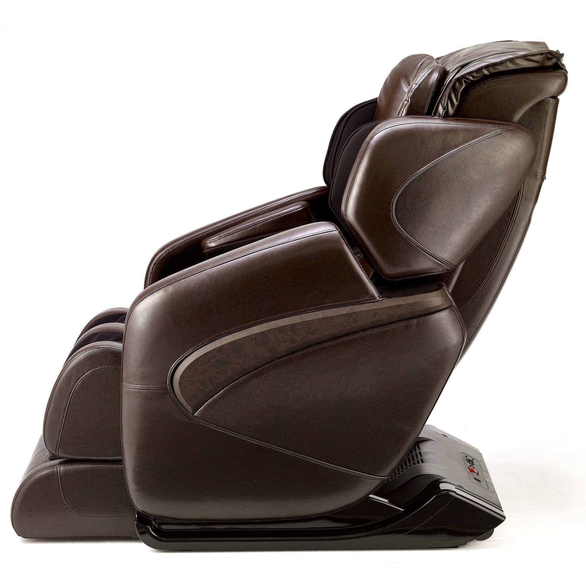 Inner Balance Wellness Massage Chair Inner Balance Wellness Espresso Deluxe L-Track Massage Chair IMR0046-31NA